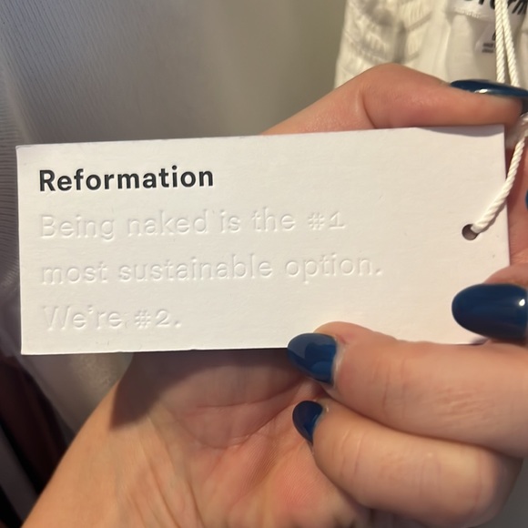 Allure Ivory Reformation dress - brand new - Picture 8 of 8